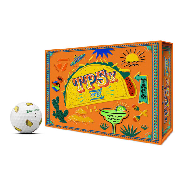 Bóng Golf TAYLORMADE  TP5x Pix3.0 Taco [2024]