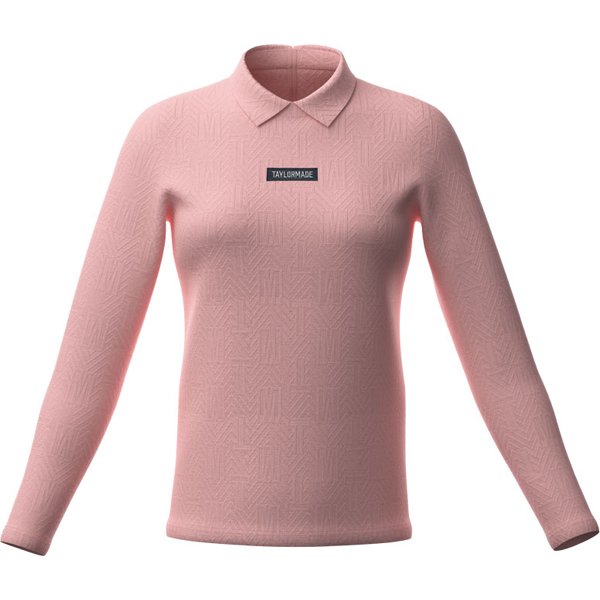 Áo Polo Tay Dài Nữ TaylorMade TL163 – Monogram Logo