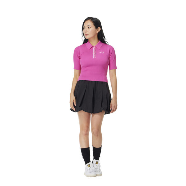Áo Polo Len Golf Nữ TM×UA TL584 TaylorMade Màu Hồng (2)