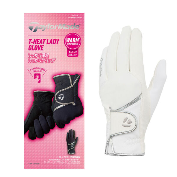 Găng Tay Golf Nữ T-HEAT TL610 TaylorMade Màu Trắng (4)