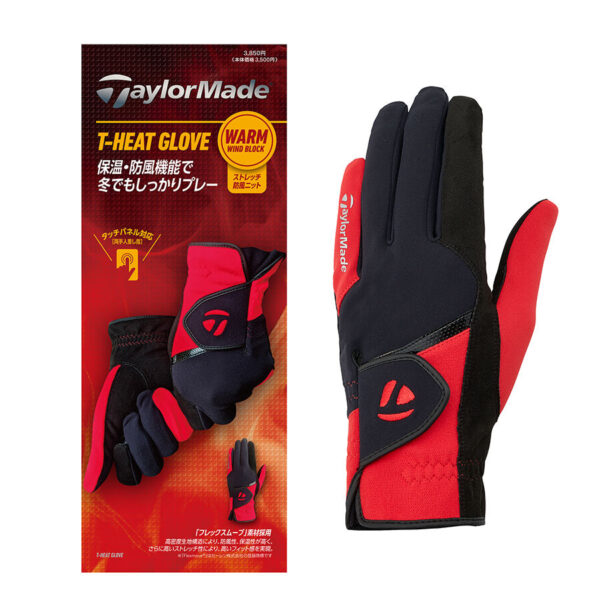 Găng Tay Golf T-HEAT TL608 TaylorMade Màu Đen (4)