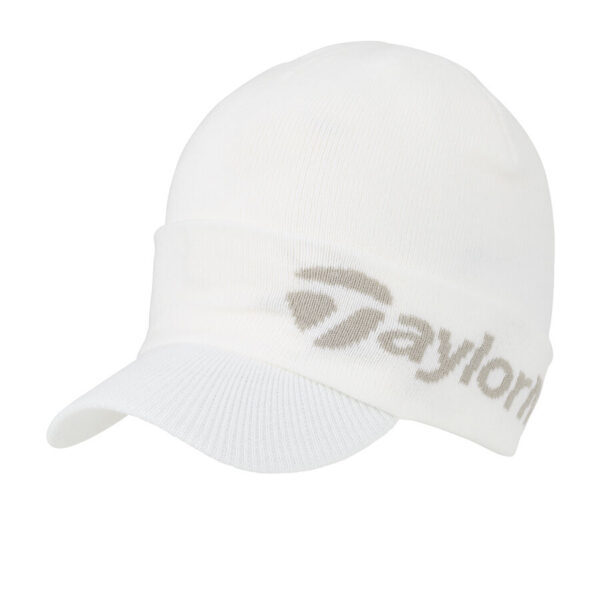 Mũ Len Lưỡi Trai Golf Nam UN922 TaylorMade Màu Trắng (2)