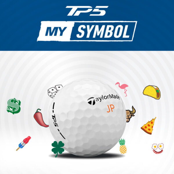 Bóng Golf TaylorMade TP5 MySymbol Cá Nhân Hóa