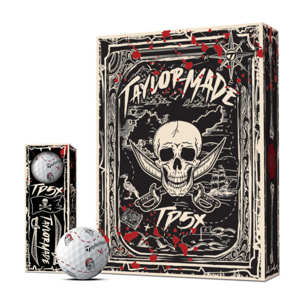 Bóng Golf TP5/TP5x pix Pirates TaylorMade Phiên Bản Giới Hạn