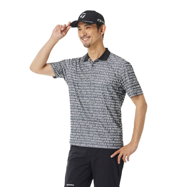 Áo Polo Nam Cộc Tay TaylorMade Warding Jacquard UN966