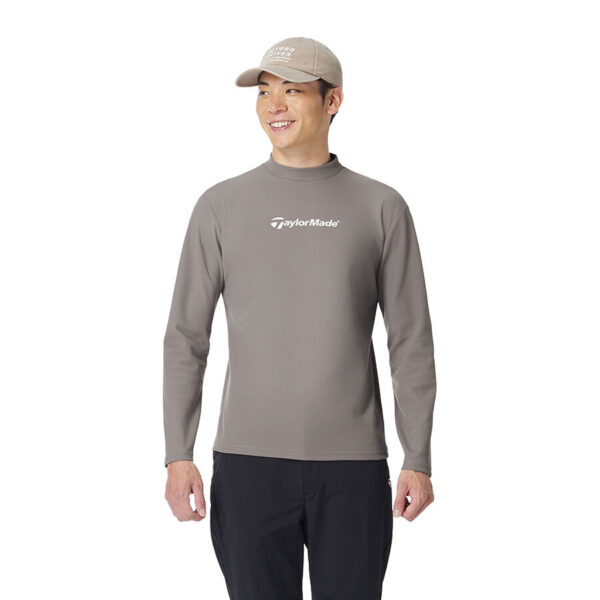 Áo mockneck dài tay golf in lưng TaylorMade UN981