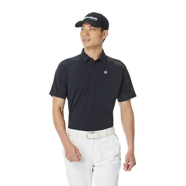 Áo polo ngắn tay Golf graphic block Taylormade TL742