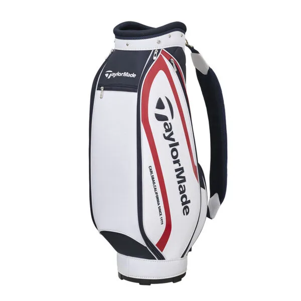 Tui gay golf staff bag True Lite caddie bag TaylorMade TL873 Mau Trang navy do 2