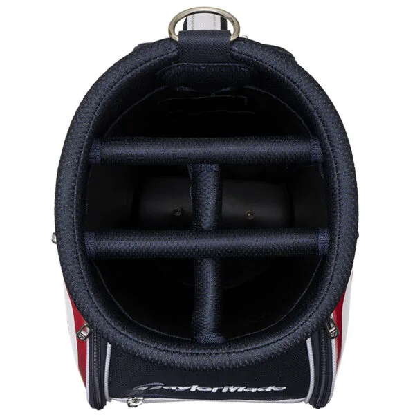 Tui gay golf staff bag True Lite caddie bag TaylorMade TL873 Mau Trang navy do 4