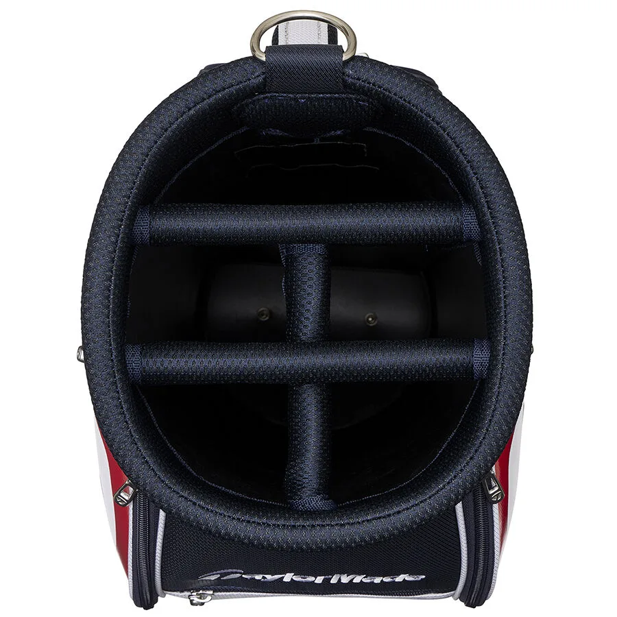 Tui gay golf staff bag True Lite caddie bag TaylorMade TL873 Mau Trang navy do 4