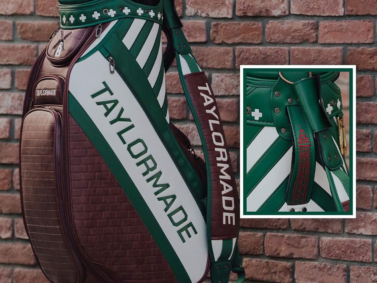 Một thị trấn biển thu nhỏ trong túi gậy TaylorMade tại AIG Women's Open 2026 2 Tui gay golf Sea Breeze Staff Bag TaylorMade TM26 6