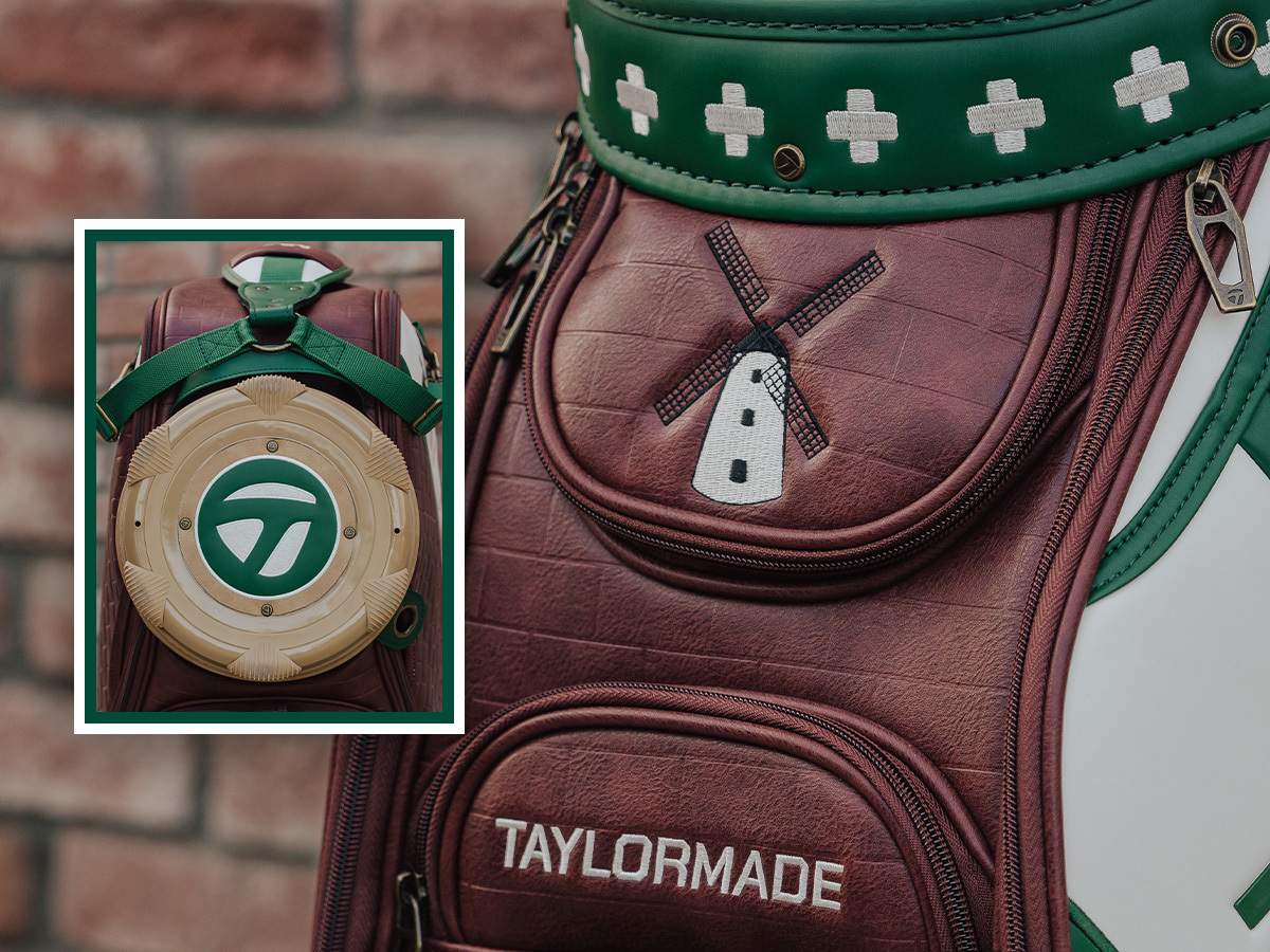Một thị trấn biển thu nhỏ trong túi gậy TaylorMade tại AIG Women's Open 2026 3 Tui gay golf Sea Breeze Staff Bag TaylorMade TM26 8