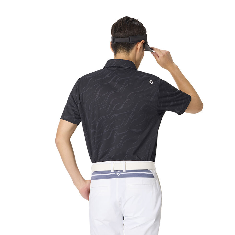Áo Polo TaylorMade T-ICE Sand Graphic S/S Polo TO001 7 Ao Polo TaylorMade T ICE Sand Graphic SS Polo TO001 Mau Den 3