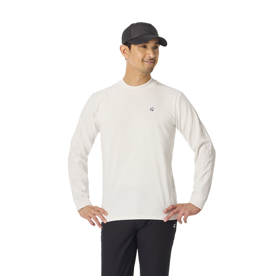 Áo golf T-CONTROL Hybrid Sweater L/S Mock TaylorMade TO028 1 Ao golf T CONTROL Hybrid Sweater LS Mock TaylorMade TO028 Trang nga 1