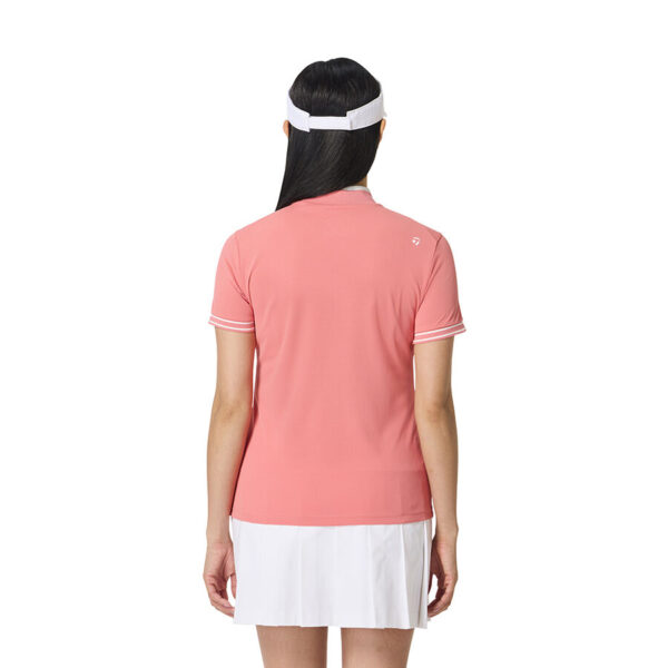 Áo golf nữ Fake Layered S/S Mock TaylorMade TO067 26 Ao golf nu Fake Layered SS Mock TaylorMade TO067 mau san ho 3