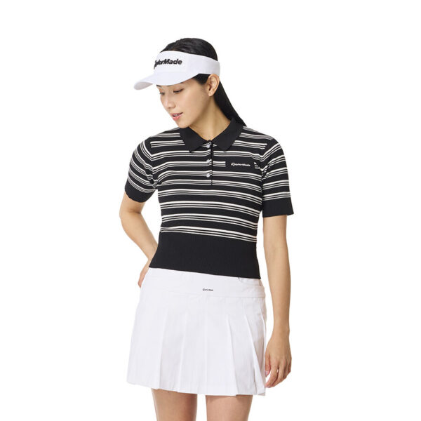 Áo polo golf nữ Stripe Knit S/S TaylorMade TO066