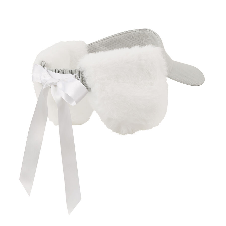 Mũ visor golf nữ TaylorMade Fluffy Ribbon TO182 6 M54363 zoom D2