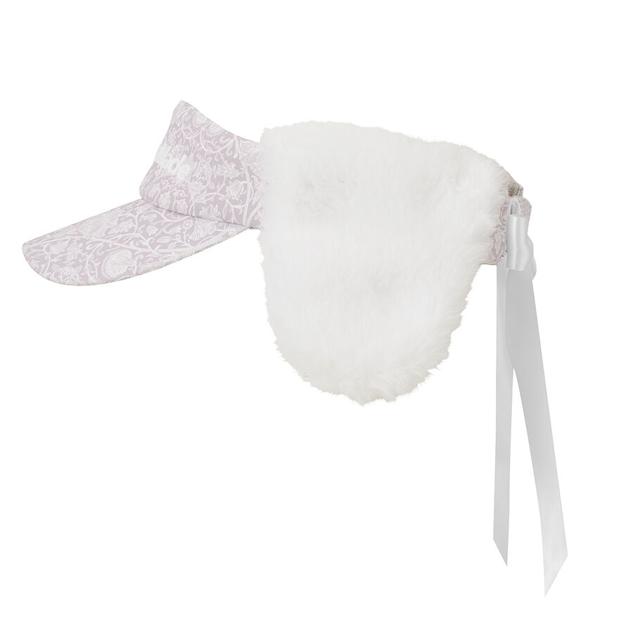 Mũ visor golf nữ TaylorMade Fluffy Ribbon TO182 3 M54365 zoom D3
