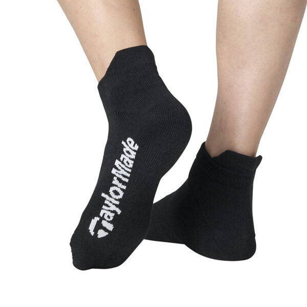 Tat golf co ngan TaylorMade Basic Ankle Socks TL695 Mau Den 2