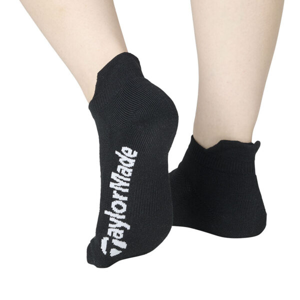 Tat golf nu co ngan TaylorMade Basic Ankle Socks TL713 Mau Den 2