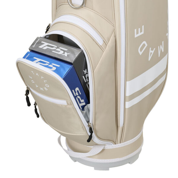 Túi gậy golf Circ Cart Bag TaylorMade TL900 12 Tui gay golf Circ Cart Bag TaylorMade TL900 Mau Be 3