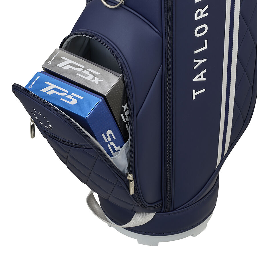 Túi gậy golf Vella Cart Bag TaylorMade TL895 3 Tui gay golf Vella Cart Bag TaylorMade TL895 Mau Navy 3
