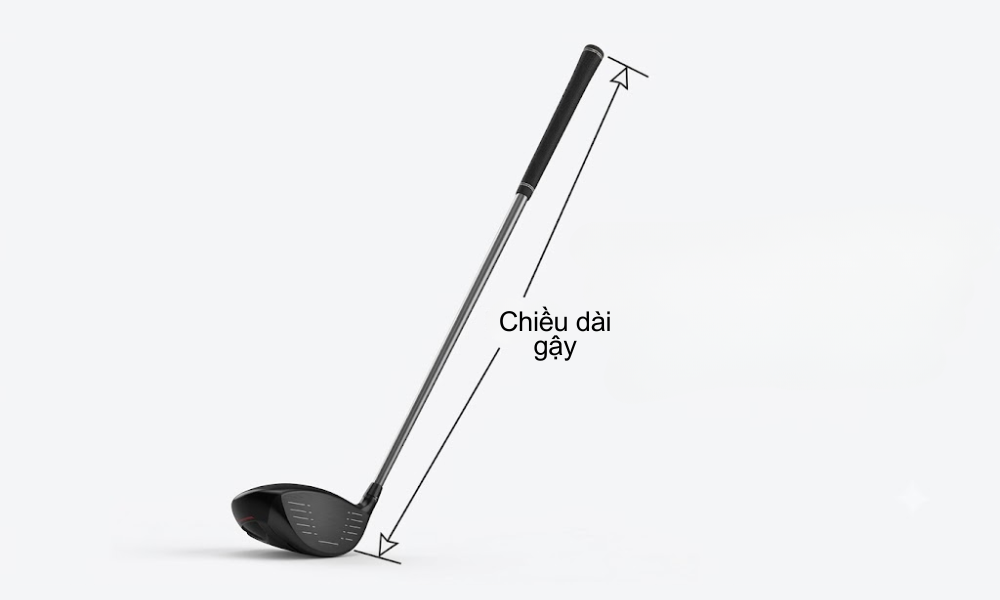 Chiều dài gậy Driver
