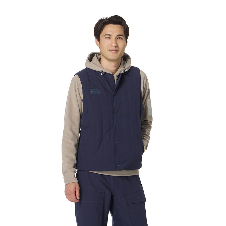 Áo gile unisex TM×UA Quilt Vest TaylorMade TO156 1 Ao gile unisex TM×UA Quilt Vest TaylorMade TO156 Xanh Navy 1