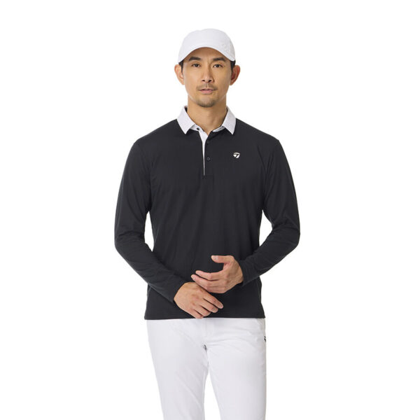 Áo polo Soft Smooth Jacquard Collar L/S TaylorMade TO022