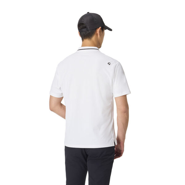 Ao polo golf Basic Lined Rib SS TaylorMade TO005 Mau Trang 3