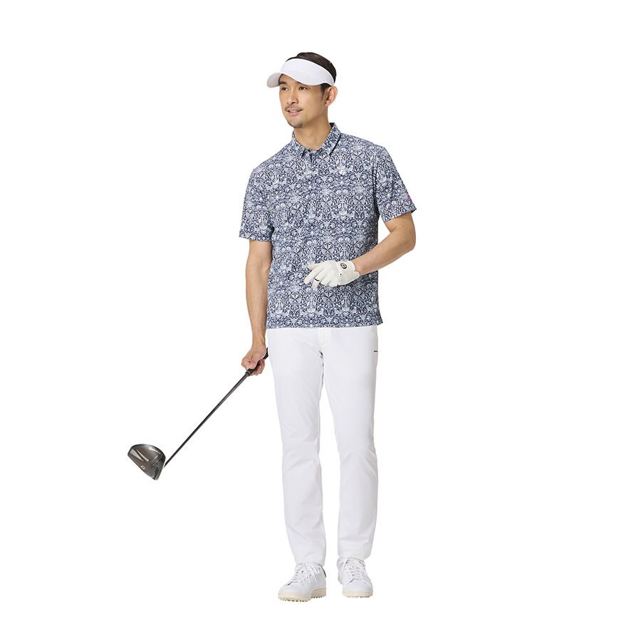 Áo polo golf Liberty Fabric S/S TaylorMade TO006 2 Ao polo golf Liberty Fabric SS TaylorMade TO006 Mau Cham 2