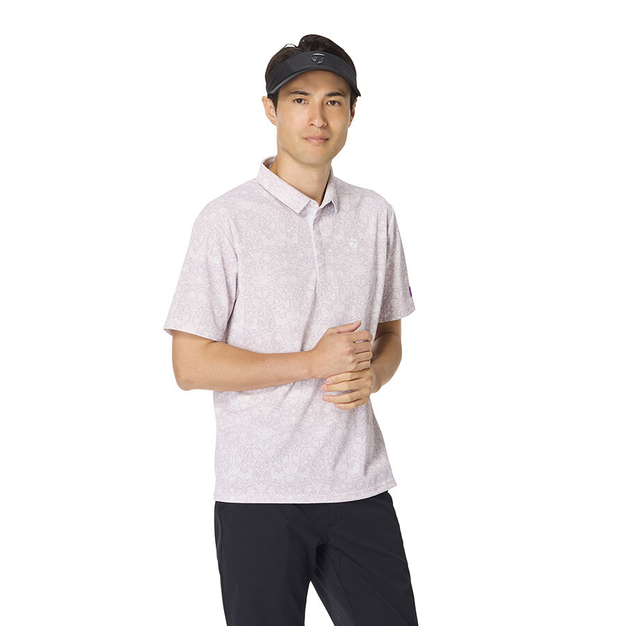 Áo polo golf Liberty Fabric S/S TaylorMade TO006 5 Ao polo golf Liberty Fabric SS TaylorMade TO006 Mau Hong Nhat 1