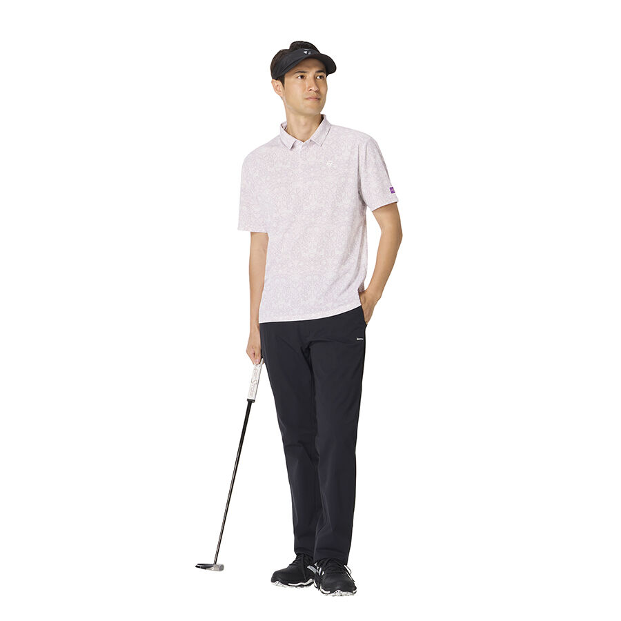 Áo polo golf Liberty Fabric S/S TaylorMade TO006 6 Ao polo golf Liberty Fabric SS TaylorMade TO006 Mau Hong Nhat 2