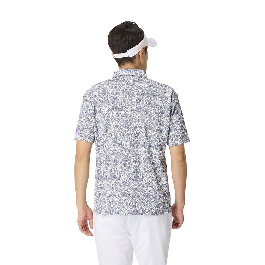 Áo polo golf Liberty Fabric S/S TaylorMade TO006 11 Ao polo golf Liberty Fabric SS TaylorMade TO006 Mau Trang 3