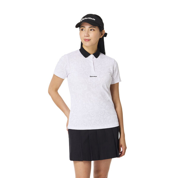 Áo polo golf nữ Graphic Jacquard S/S TaylorMade TO065