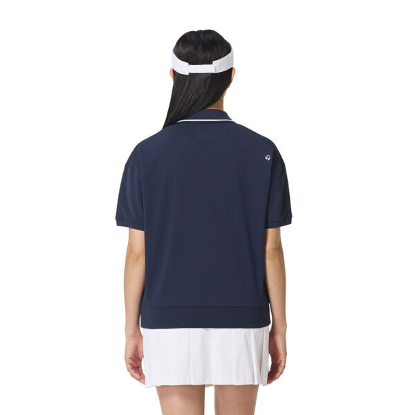 Ao polo golf nu Script Logo Skipper SS TaylorMade TO060 Mau Cham 3