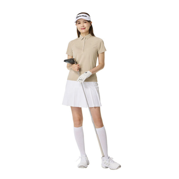 Ao polo golf nu T ICE Contrast Placket SS TaylorMade TO064 Mau Be 2