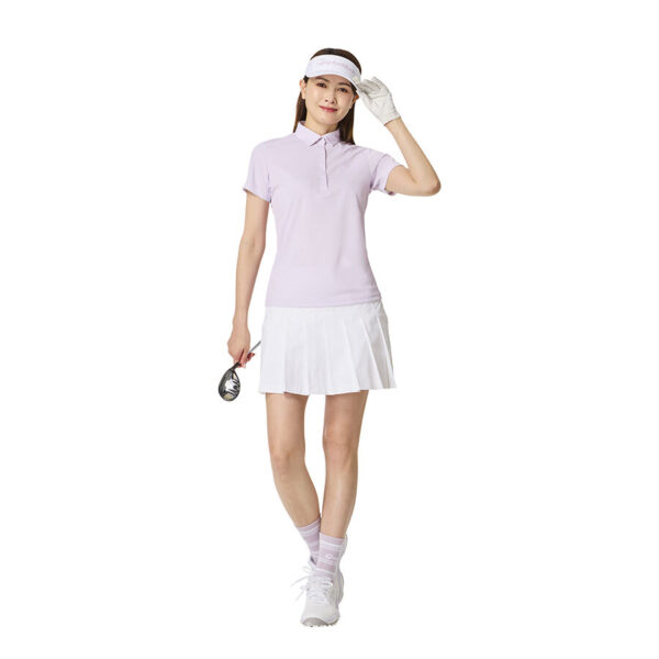 Ao polo golf nu T ICE Contrast Placket SS TaylorMade TO064 Mau Hong Nhat 2