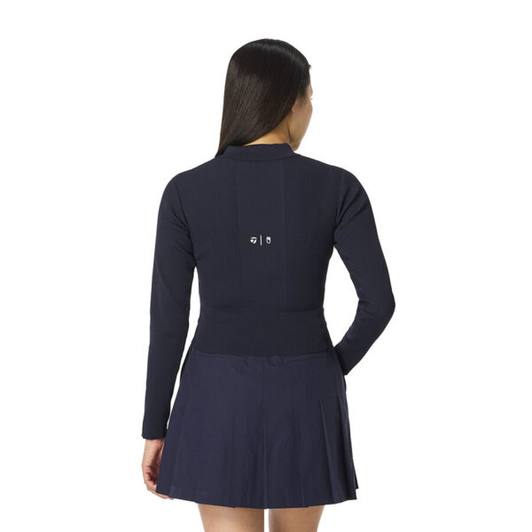 Áo polo nữ TM×UA Knit L/S TaylorMade TO164 22 Ao polo nu TM×UA Knit LS TaylorMade TO164 Navy 3