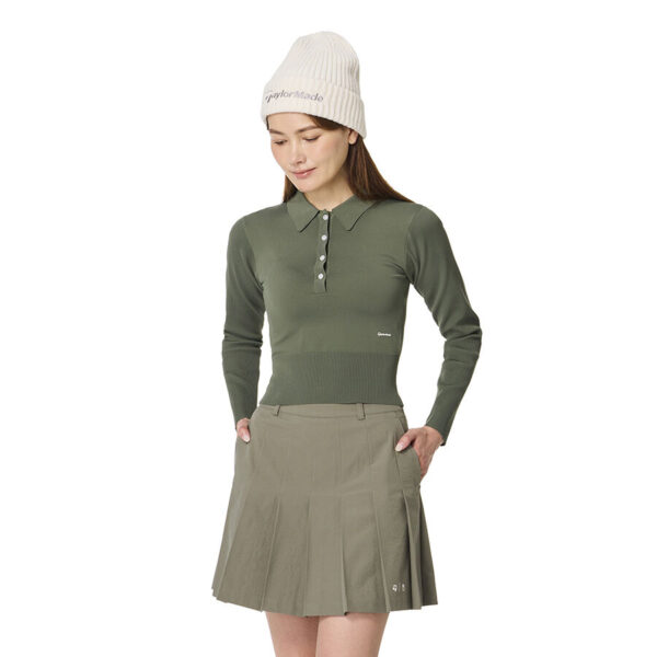 Áo polo nữ TM×UA Knit L/S TaylorMade TO164