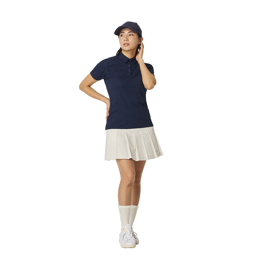 Áo polo nữ TM×UA Shoulder Logo S/S TaylorMade TO165 2 Ao polo nu TM×UA Shoulder Logo SS TaylorMade TO165 2