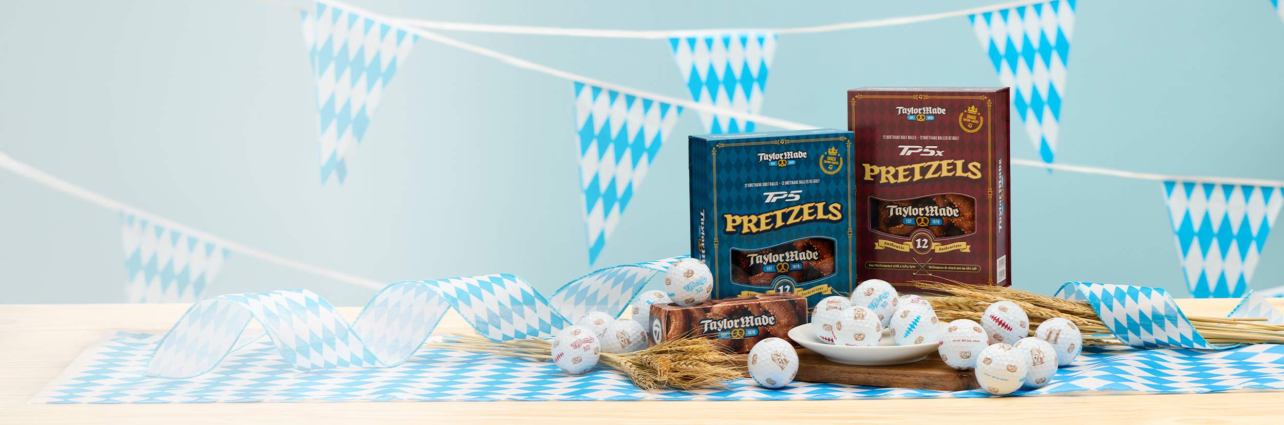 Bong golf TP5TP5x pix Oktoberfest TaylorMade Limited Edition banner