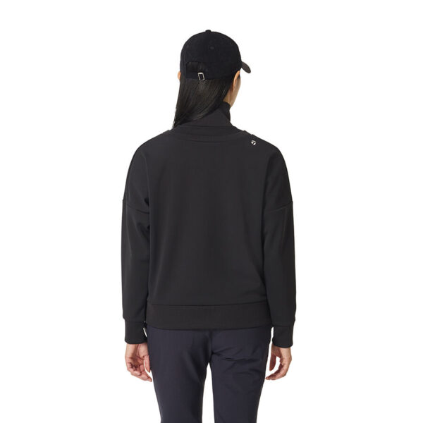 Ao dai tay nu Windblock Half Zip Pullover TaylorMade TO095 Mau Den 3