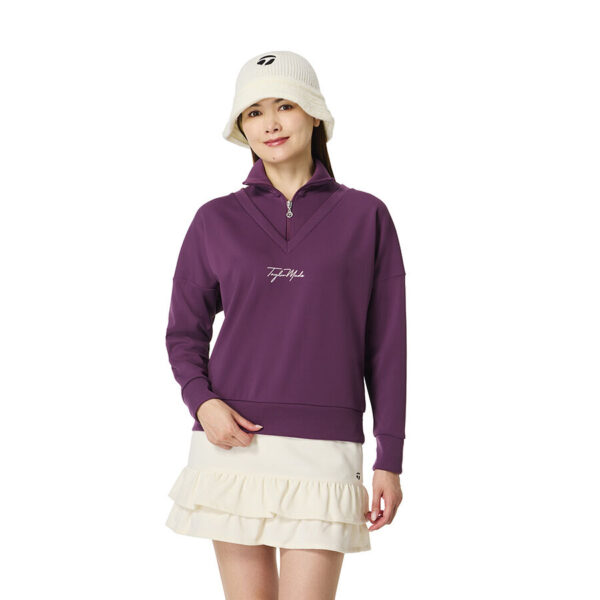 Áo dài tay nữ Windblock Half-Zip Pullover TaylorMade TO095