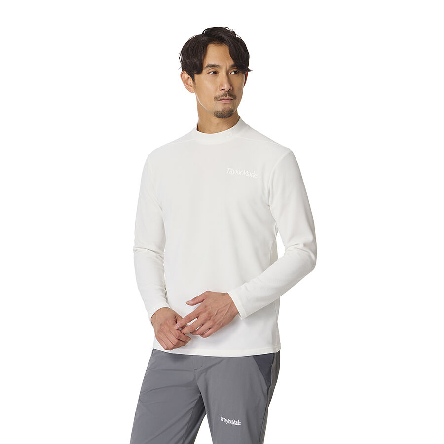 Áo dài tay unisex HT L/S Mock TaylorMade TO150 1 Ao dai tay unisex HT LS Mock TaylorMade TO150 Trang Nga 1