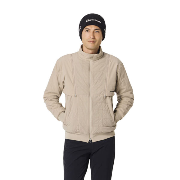 Áo khoác Octa Quilt Jacket 2WAY TaylorMade TO037 26 Ao khoac Octa Quilt Jacket 2WAY TaylorMade TO037 Mau Be 1