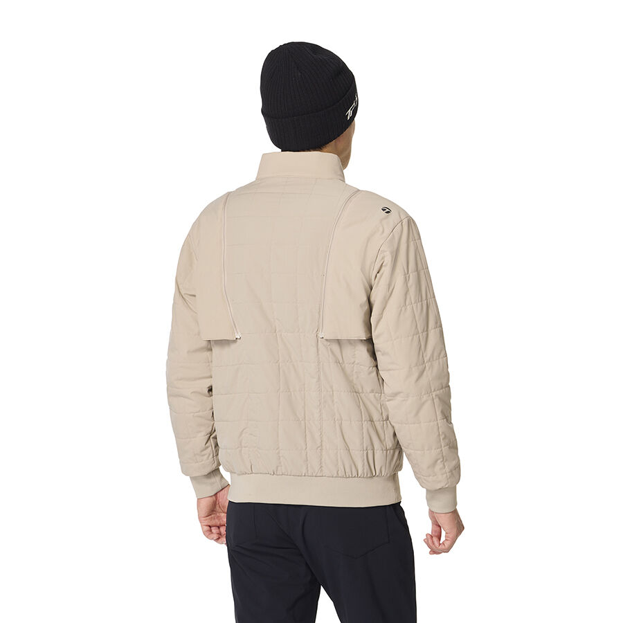 Áo khoác Octa Quilt Jacket 2WAY TaylorMade TO037 14 Ao khoac Octa Quilt Jacket 2WAY TaylorMade TO037 Mau Be 3