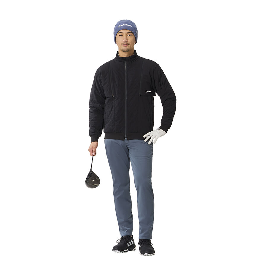 Áo khoác Octa Quilt Jacket 2WAY TaylorMade TO037 4 Ao khoac Octa Quilt Jacket 2WAY TaylorMade TO037 Mau Den 1