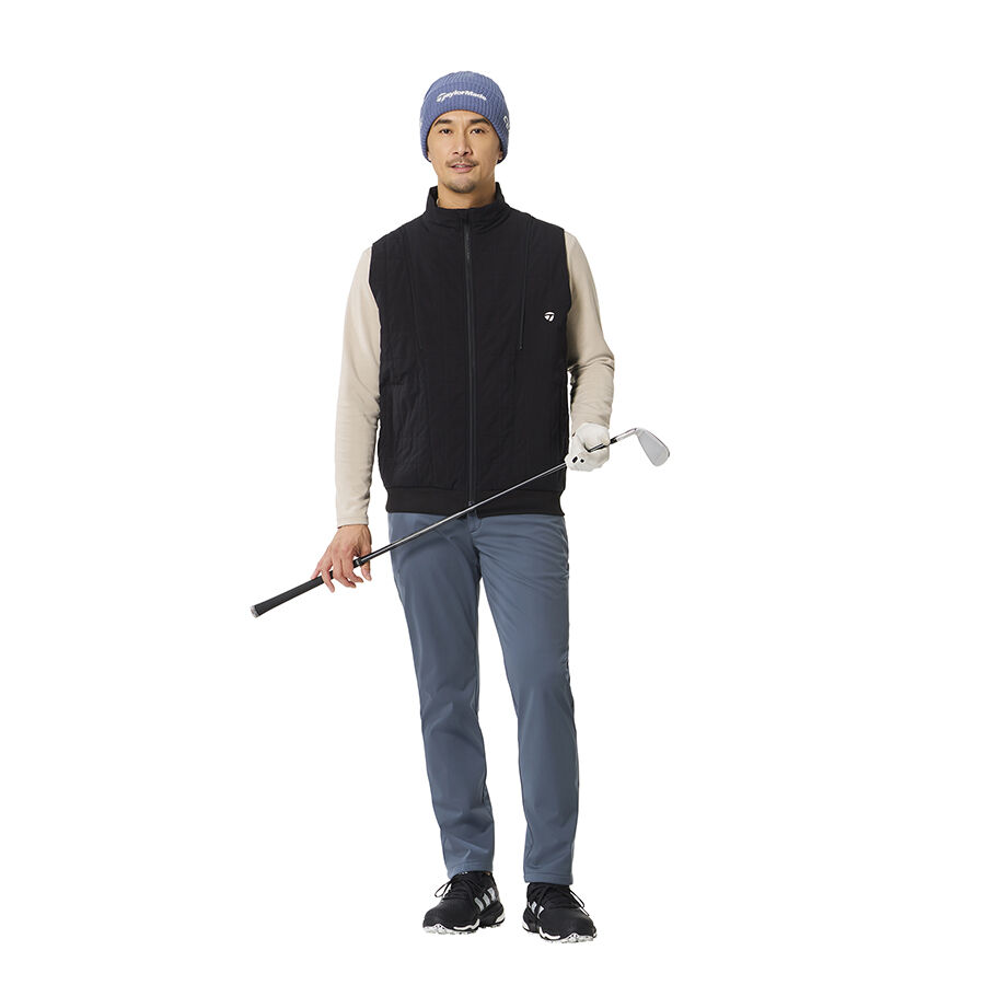 Áo khoác Octa Quilt Jacket 2WAY TaylorMade TO037 3 Ao khoac Octa Quilt Jacket 2WAY TaylorMade TO037 Mau Den 2