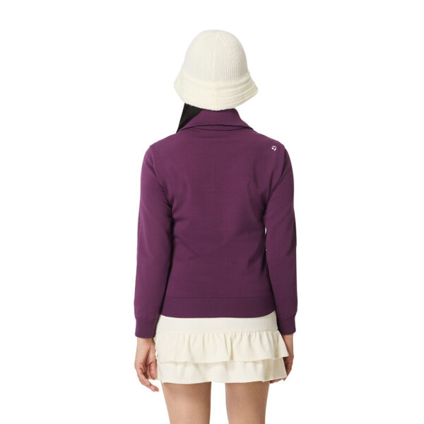 Ao khoac len nu Hybrid Sweater Jacket TaylorMade TO094 Mau Tim Man 3